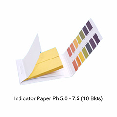 Indicator Paper Ph 5.0 - 7.5 (10 Bkts)